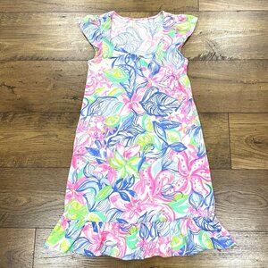 Lilly Pulitzer‎ Dress Womens XXS Rejina Havana Cocktail Cap Sleeve Resortwear